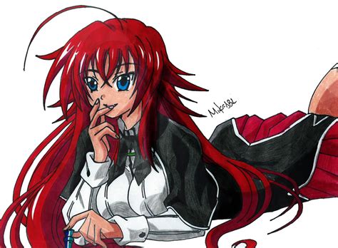 Rias Gremory By Mikees On Deviantart