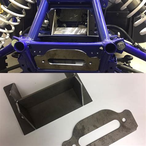 Wr Koh Edition Winch Mount Plate Kit Weld In Yxz1000r 10