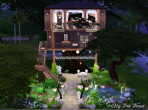 The Sims Resource Cozy Tree House