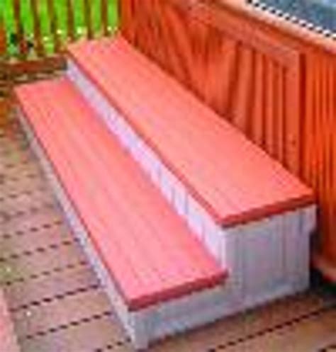 Cover Valet Spa Step Redwood