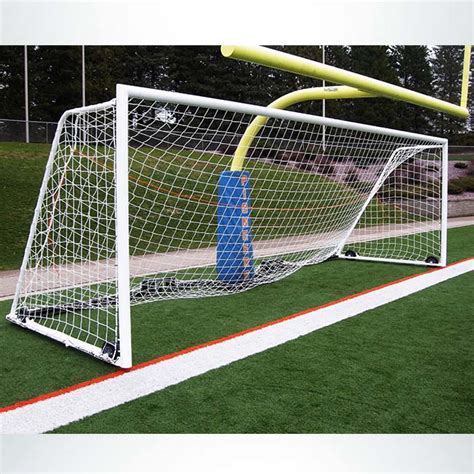 Custom Soccer Goals For Use In Front Of Football Goalposts ⋆ Keeper