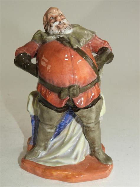 Murrays Auctioneers Lot 168 Royal Doulbton Falstaff Figurine Hn 2054