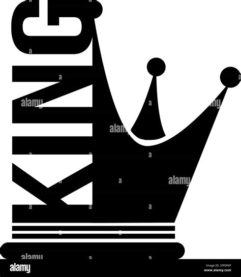 King Typography With Crown T Shirt Design For Printing Illustration