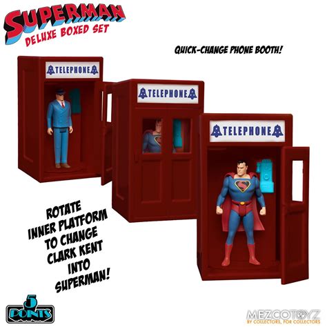 Superman 1941 The Mechanical Monsters 5 Points Deluxe Boxed Set