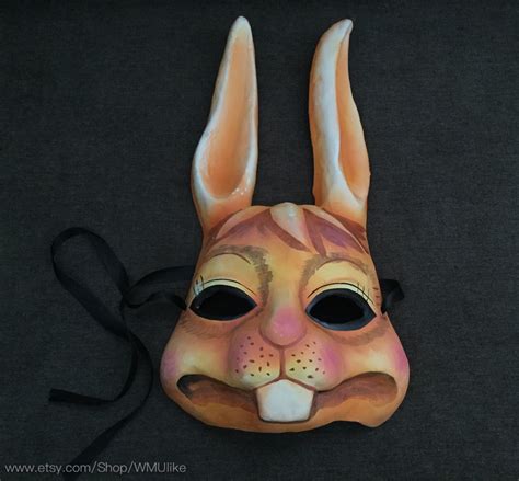 We're sorry, but this item is no longer available for shipping to your country. Full Face Animal Bunny Rabbit Masquerade Ball Mask for Wear