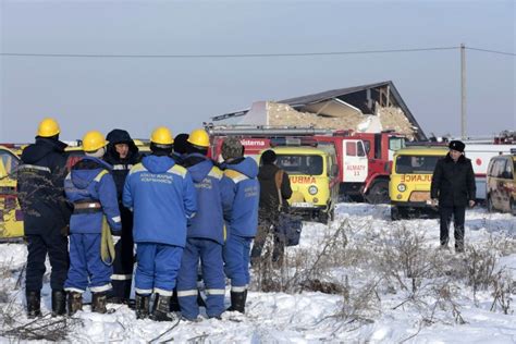 Kazakhstan Plane Crash At Least 12 Dead After Fokker 100 Crashes