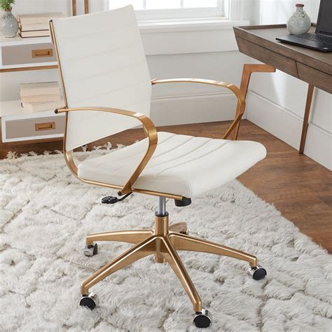 Gilded Glam Desk Chair Office Chair Design Cool Desk Chairs Bedroom