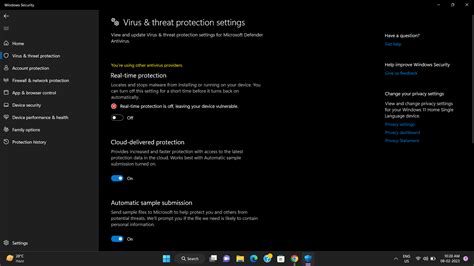 How Do I Turn On Real Real Time Protection On Ms Defender Microsoft