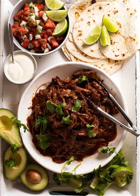 Mexican Shredded Beef And Tacos Recipetin Eats