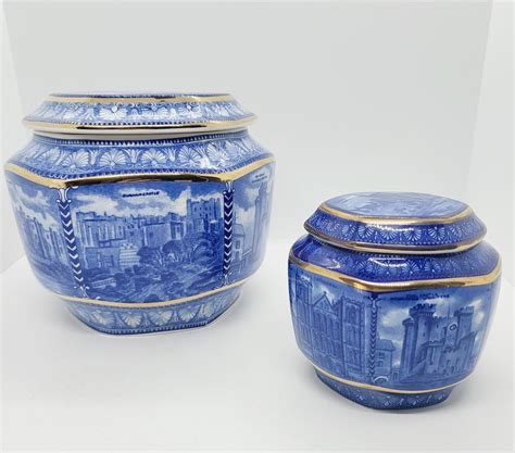 Wade Pottery Ringtons Porcelain Tea Caddy Small Or Large Jar Etsy Uk
