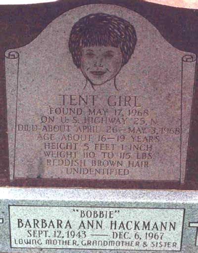 True Crime Photos Barbara Ann Hackmann Taylor Grave Stone