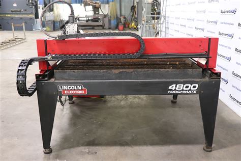 Lincoln Torchmate 4800 4 X 8 Cnc Cutting Table With Flexcut 125 Amp