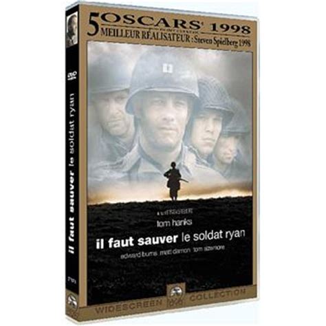 Film il faut sauver le soldat ryan : Il faut sauver le soldat Ryan - Steven Spielberg - DVD ...