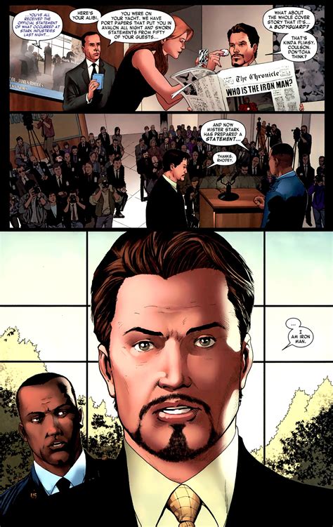 Read Online Iron Man 2 Public Identity Comic Issue 1