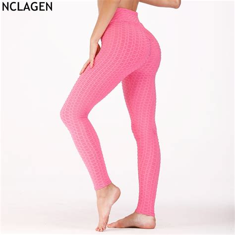 nclagen 2018 new women fashion leggins scrunch booty sexy slim fit capris elastic fitness