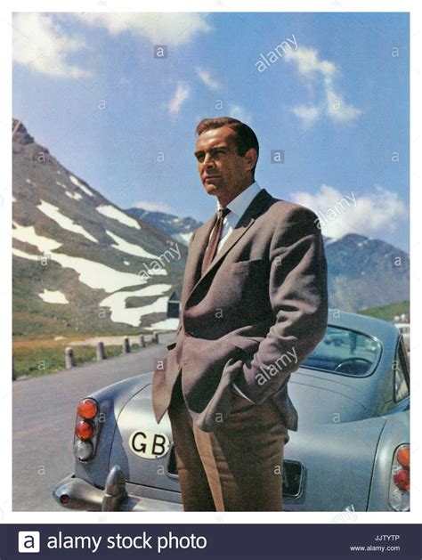 Download This Stock Image James Bond Aston Martin Db5 Sean Connery
