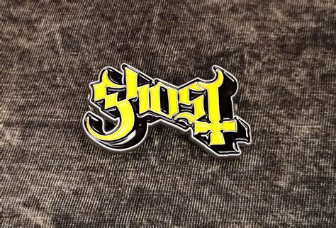 Ghost Logo Official Metal Pin Badge