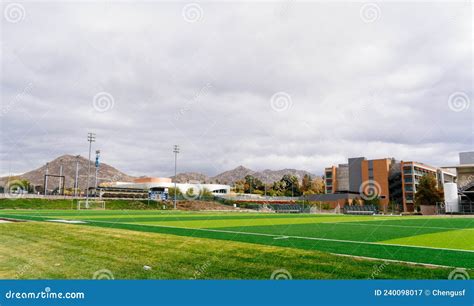 Campus Landscape Of University Of California Uc Riverside Stock Image