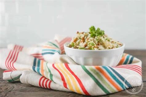 5 Minute Pressure Cooker Rice Pilaf With Pine Nuts And Parsley Health