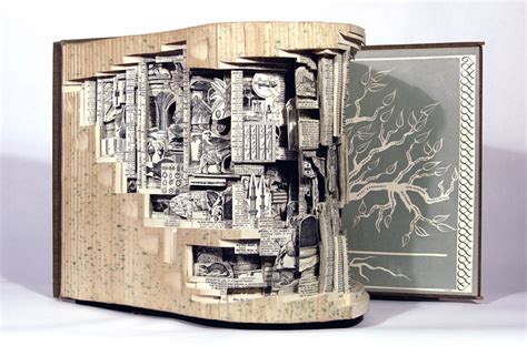 Artist Takes Old Books And Gives Them New Life As Intricate Sculptures