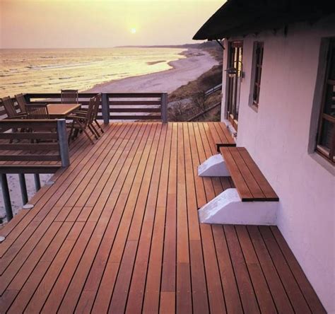 Weitere ideen zu garten terrasse, terrasse, terrassendielen. Terrasse aus Bangkirai Holz - 25 tolle Design Ideen für ...