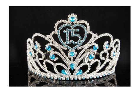 Sweet 15 Crown Jewelry Crown