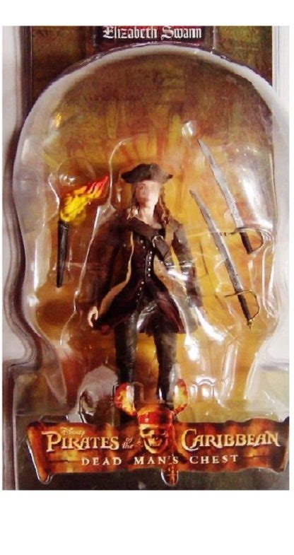 Pirates Of The Caribbean Dead Mans Chest Elizabeth Swann 6 Inch Figure New And Sealed T To