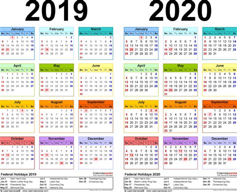 Pick Pocket Calendar 2020 Printable Calendar Printables Free Blank