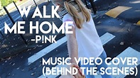 Behind the scenes: Walk me home music video cover - YouTube