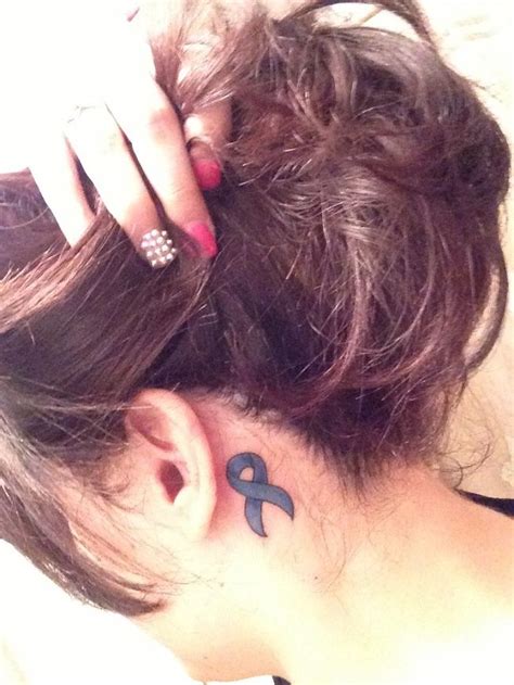 The tattoo might symbolize that the person was victorious or if they are commemorating a lost friend or family member. Cancer Ribbon Tattoos Designs Ideas to Give Support to the ...
