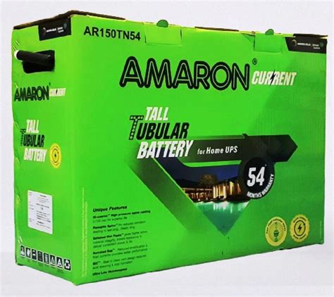 Amaron Current Ar Tn Tall Tubular Battery For Home Inverter