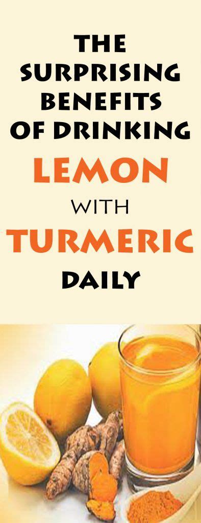 The Surprising Benefits Of Drinking Lemon With Turmeric Daily