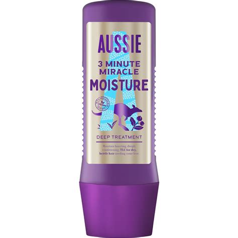 Aussie 3 Minute Miracle Moisture Vegan Hair Mask 225ml Wilko