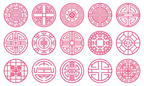 Chinese Round Frame Png Image Chinese Style Round Frame Chinese