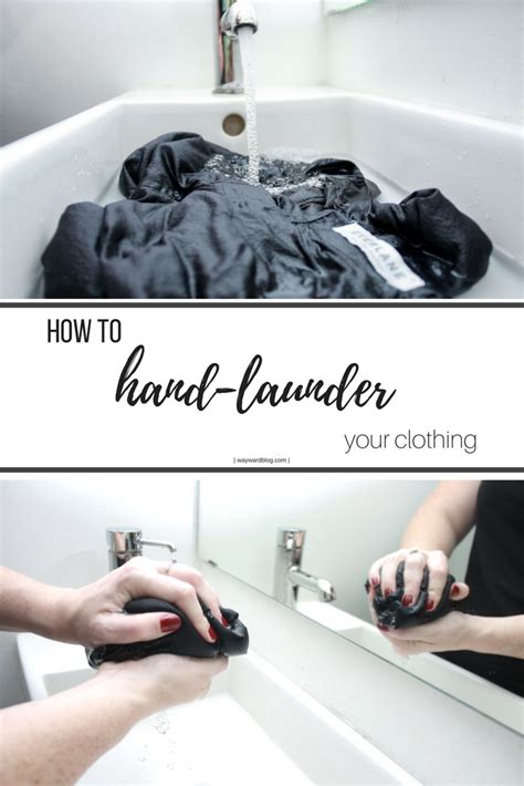 How To Hand Wash Your Clothes Its So Simple And So Much Gentler On Your Clothing Than A