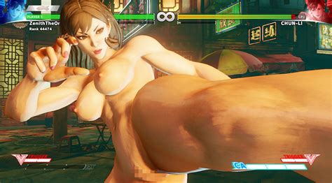 Chun Li Naked Street Fighter Mod Play Nude Shower Shaved Pussy Nude 30