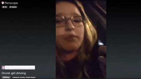 woman broadcasts drunk driving crash live on periscope breaking911