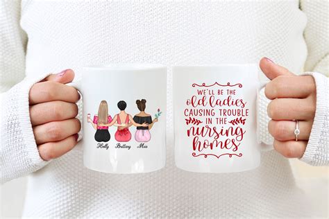 Personalized Best Friends Coffee Mug T For Her Etsy