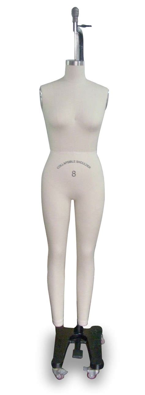 Professional Female Full Body Dress Form W Collapsible Shoulders And