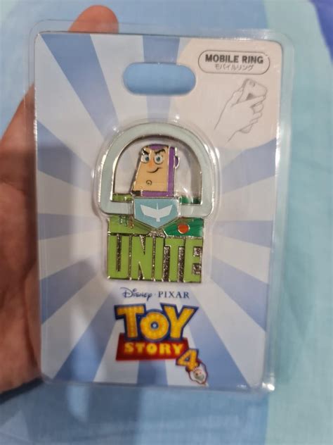 Buzz Lightyear Toy Story Mobile Ring From Japan Disneyland Mobile
