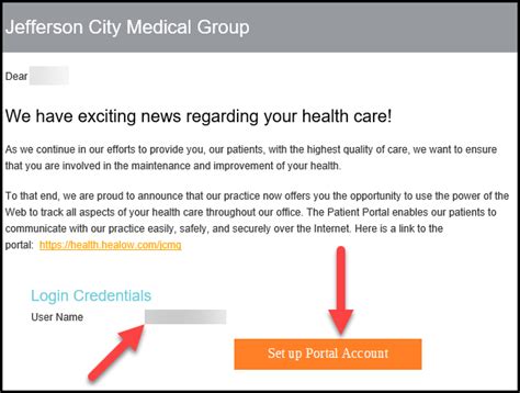 Patient Portal Healow Jefferson City Medical Group