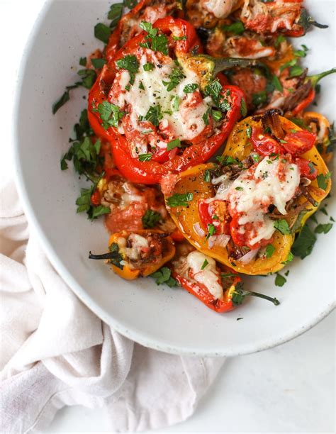 Use water or a little chicken broth in the connect with dinners, dishes, and desserts! Pulled Pork Stuffed Peppers | Recipe | Pulled pork recipes ...