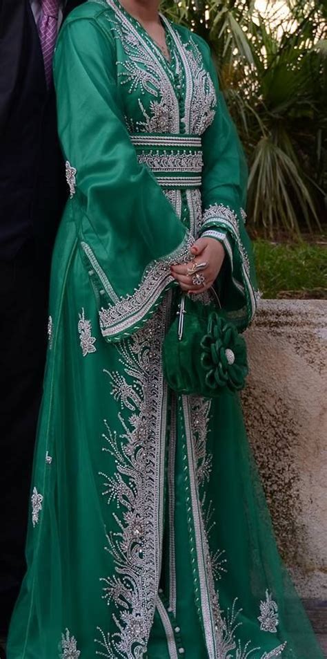 Algerian Fashion Green Karakou