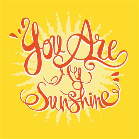 Printable You Are My Sunshine Images Scannerlpo