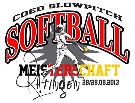 Coed Slowpitch Softball Dm In Ratingen Softball Deutschlandde