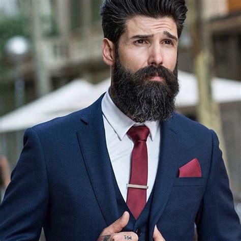 Pin By Bob Dineen On Beard Beard Suit Mens Fashion Suits Hair And