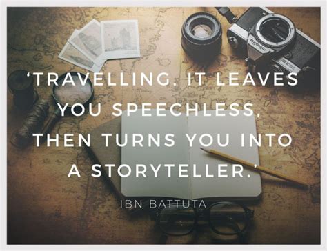 Biniblog Travel Inspiration Quote Travelling It Leaves You Speechless