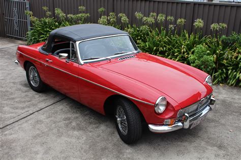 Red Mgb Convertible Star Cars Agency