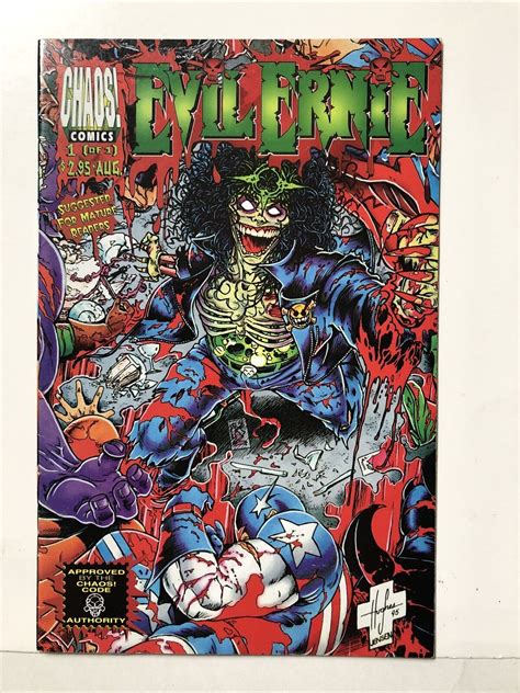 Evil Ernie Vs The Super Heroes 1 Aug 1995 Chaos Comics Comic