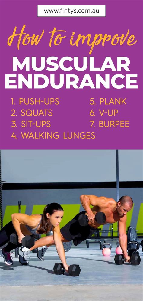 How To Improve Muscular Endurance Muscular Endurance Endurance